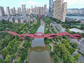 The Sexiest Bridge Shaped Like Chinese Knotting in Changsha