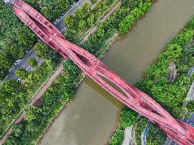 The Sexiest Bridge Shaped Like Chinese Knotting in Changsha