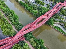 The Sexiest Bridge Shaped Like Chinese Knotting in Changsha