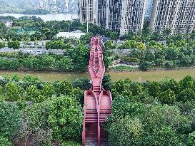 The Sexiest Bridge Shaped Like Chinese Knotting in Changsha