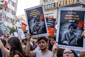 Narin Guran Protest In Izmir - Turkey