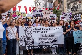 Narin Guran Protest In Izmir - Turkey