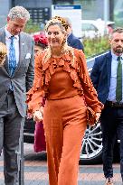 Queen Maxima At Opening Of Reiner De Graaf hospital - Delft