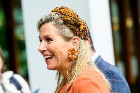 Queen Maxima At Opening Of Reiner De Graaf hospital - Delft