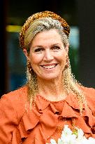 Queen Maxima At Opening Of Reiner De Graaf hospital - Delft