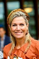 Queen Maxima At Opening Of Reiner De Graaf hospital - Delft