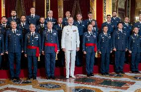 King Felipe Military Audience - Madrid