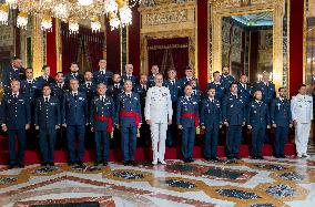 King Felipe Military Audience - Madrid