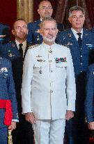 King Felipe Military Audience - Madrid