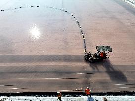 Raw Salt Harvest in Lianyungang