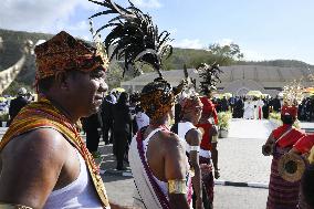 Pope Francis Leads A Mass in Timor Leste