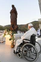 Pope Francis Leads A Mass in Timor Leste