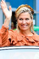 Queen Maxima At Opening Of Reiner De Graaf Hospital - Delft