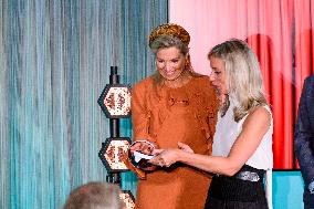 Queen Maxima At Opening Of Reiner De Graaf Hospital - Delft