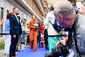 Queen Maxima At Opening Of Reiner De Graaf Hospital - Delft