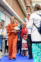 Queen Maxima At Opening Of Reiner De Graaf Hospital - Delft