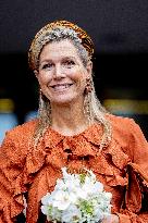 Queen Maxima At Opening Of Reiner De Graaf Hospital - Delft