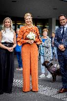 Queen Maxima At Opening Of Reiner De Graaf Hospital - Delft