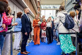 Queen Maxima At Opening Of Reiner De Graaf Hospital - Delft