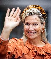 Queen Maxima At Opening Of Reiner De Graaf Hospital - Delft