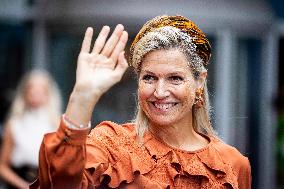 Queen Maxima At Opening Of Reiner De Graaf Hospital - Delft