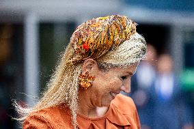 Queen Maxima At Opening Of Reiner De Graaf Hospital - Delft