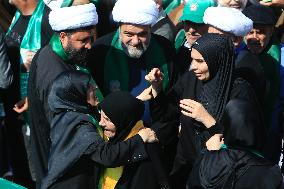 Funeral Of Three Personnel Of The Lebanese Civil Defense - Lebanon