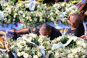 Funeral Of Three Personnel Of The Lebanese Civil Defense - Lebanon