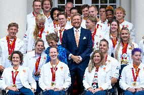 King Willem-Alexander Receives Paralympic Medallists - The Hague