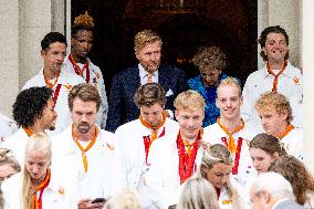 King Willem-Alexander Receives Paralympic Medallists - The Hague