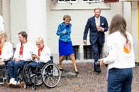 King Willem-Alexander Receives Paralympic Medallists - The Hague