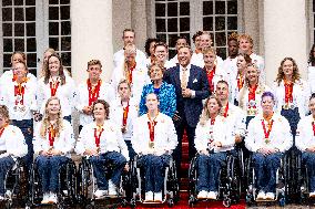 King Willem-Alexander Receives Paralympic Medallists - The Hague