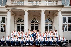 King Willem-Alexander Receives Paralympic Medallists - The Hague