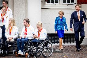 King Willem-Alexander Receives Paralympic Medallists - The Hague