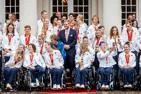 King Willem-Alexander Receives Paralympic Medallists - The Hague