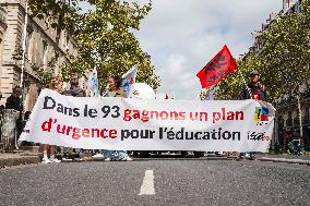 Demonstration Agains The Clash Of Knowledge - Paris