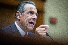 Former NY Governor Andrew Cuomo testifies about Coronavirus at Congressional hearing