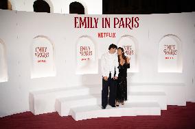 ''Emily In Paris'' Fourth Season - Red Carpet