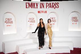 ''Emily In Paris'' Fourth Season - Red Carpet