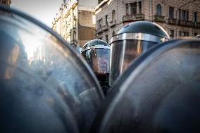 Demonstration Of Retirees For President Javier Milei's Veto Of The Increase In Pensions