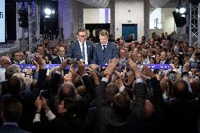 Emmanuel Macron at Inauguration of the new Sanofi plant - Neuville-sur-Saone