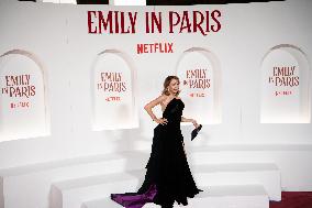 ''Emily In Paris'' Fourth Season - Red Carpet