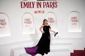 ''Emily In Paris'' Fourth Season - Red Carpet