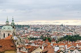 Touristic Life In Prague