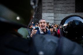 Demonstration Of Retirees For President Javier Milei's Veto Of The Increase In Pensions