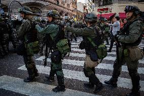 Demonstration Of Retirees For President Javier Milei's Veto Of The Increase In Pensions