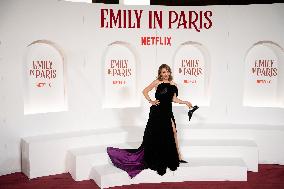 ''Emily In Paris'' Fourth Season - Red Carpet