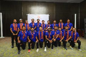 Nepali National Cricket Team Given Farewell As They Head For Cricket World Cup League 2 Matches