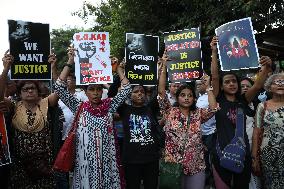 Citizens Protest In India, Kolkata, West Bengal - 10 Sep 2024