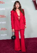 Red Carpet Event Celebrating the New York Premiere of 'Three Women' at The Times Center.